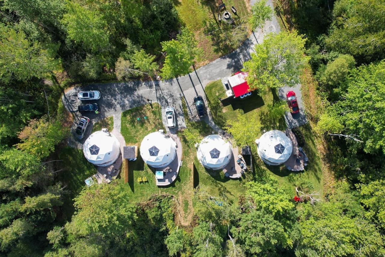 Gravity Luxury Domes South Maitland Exterior foto
