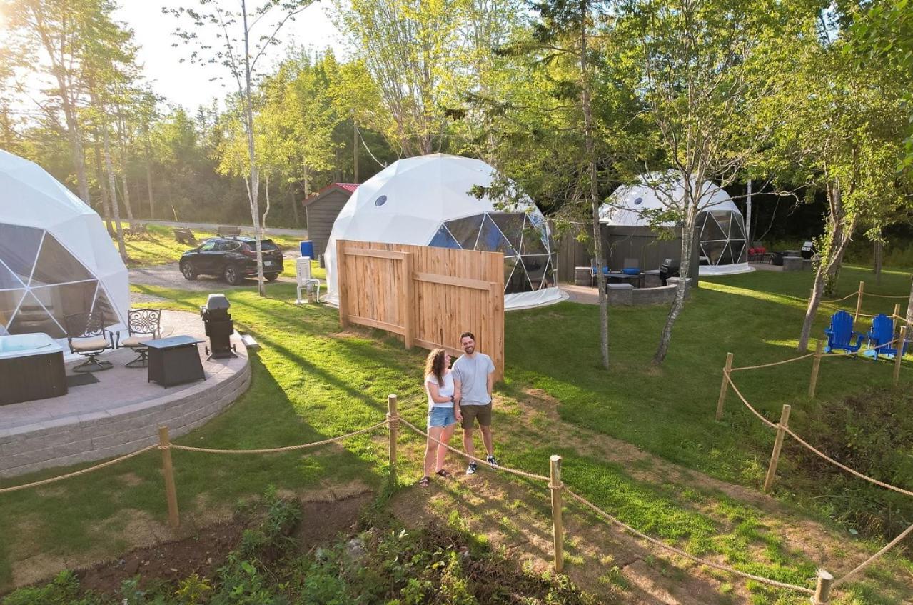 Gravity Luxury Domes South Maitland Exterior foto