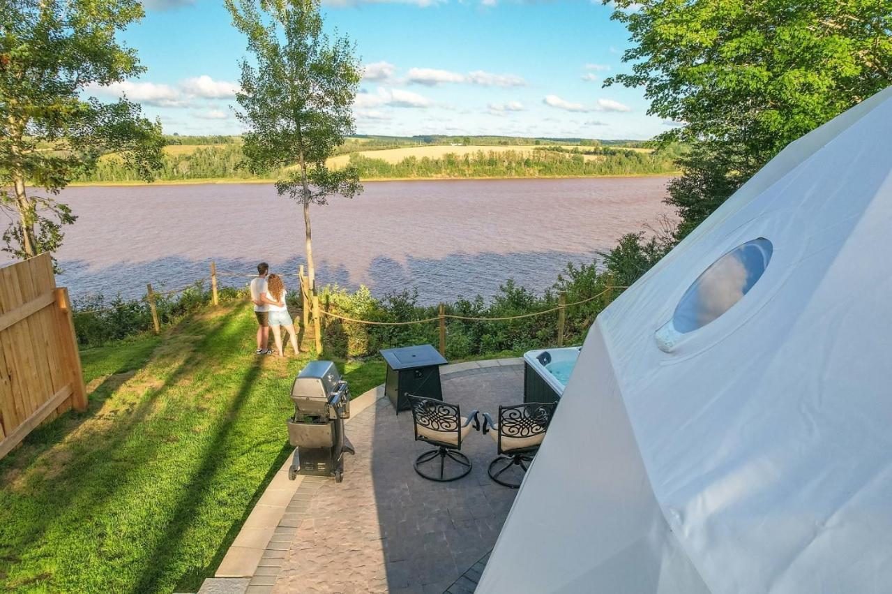 Gravity Luxury Domes South Maitland Exterior foto