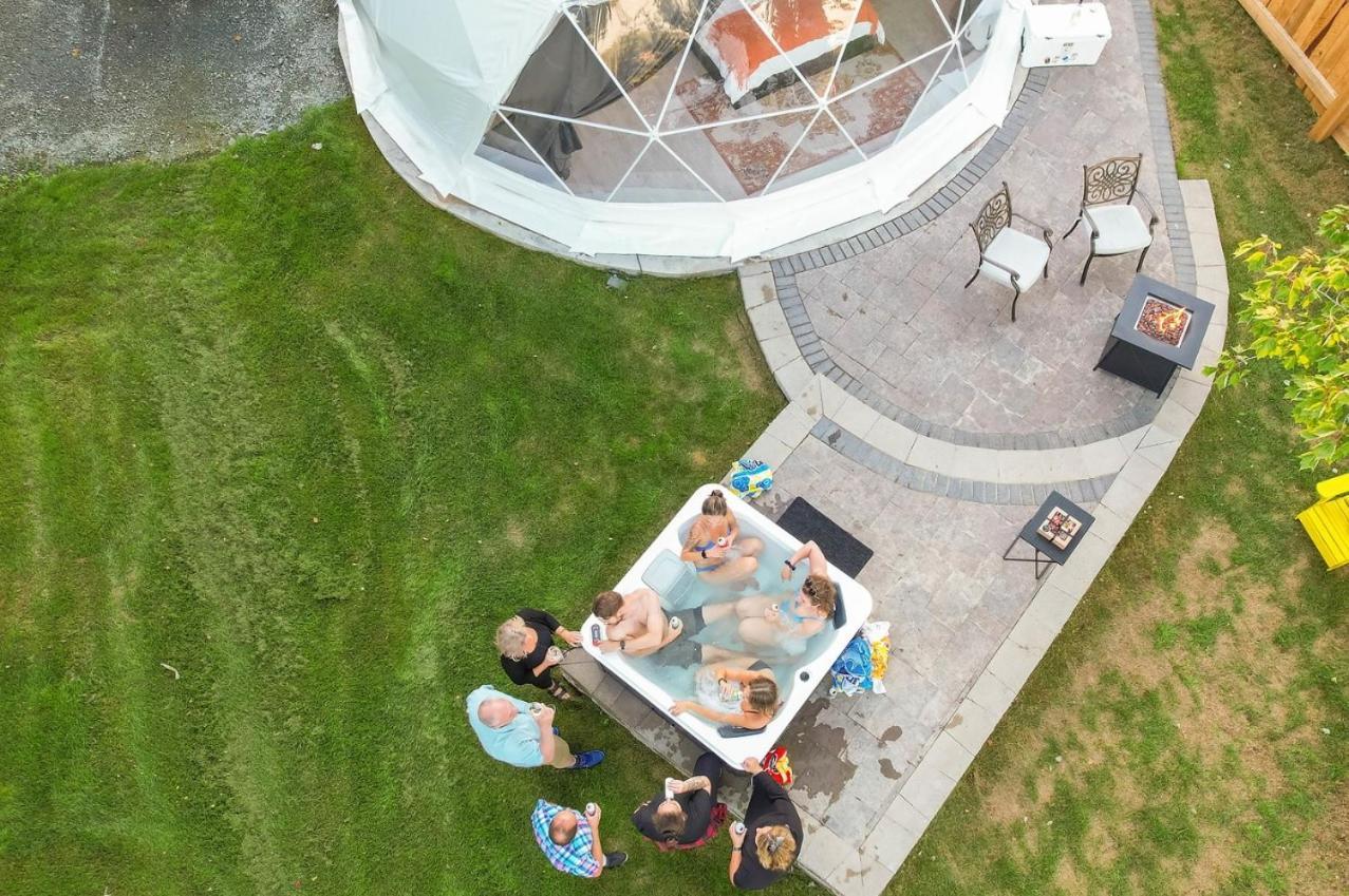 Gravity Luxury Domes South Maitland Exterior foto