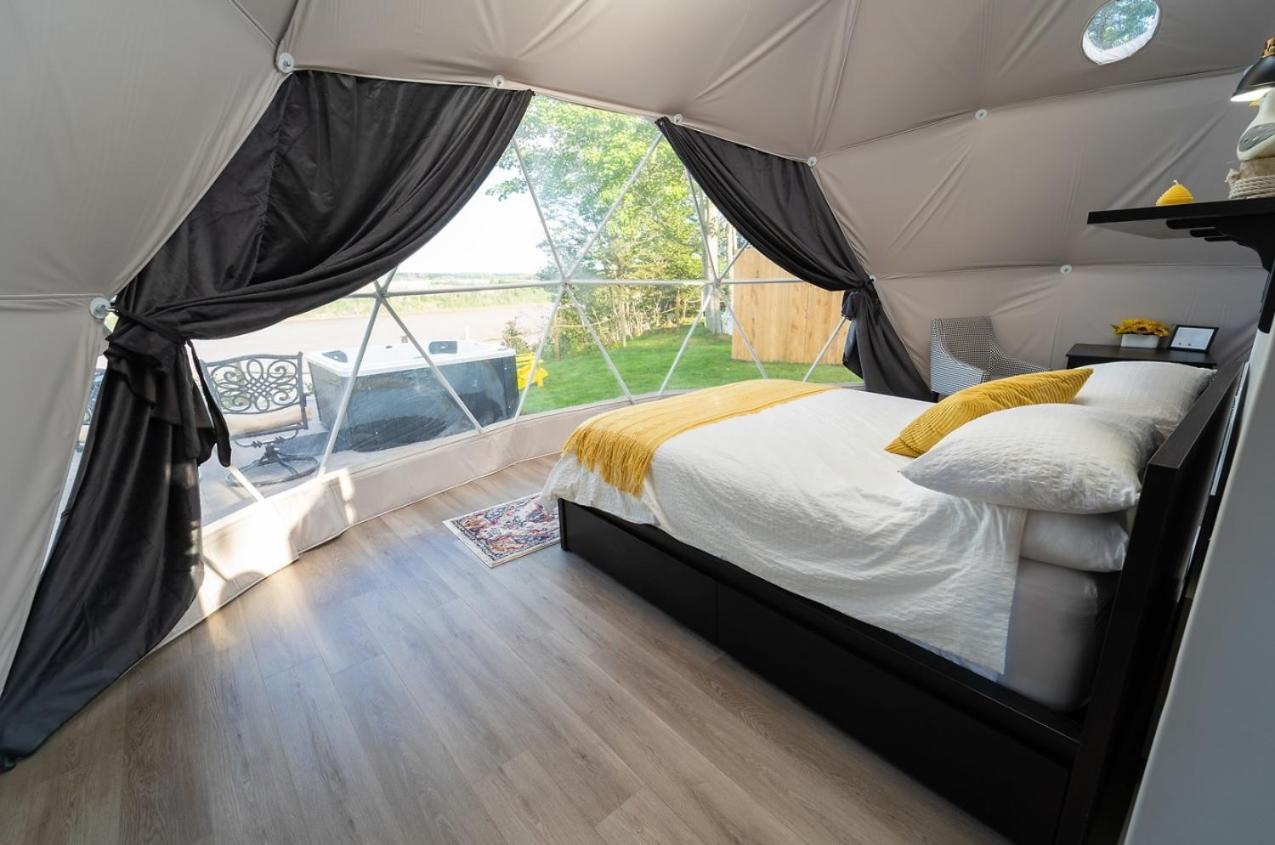 Gravity Luxury Domes South Maitland Exterior foto