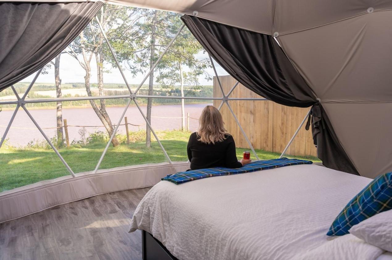 Gravity Luxury Domes South Maitland Exterior foto