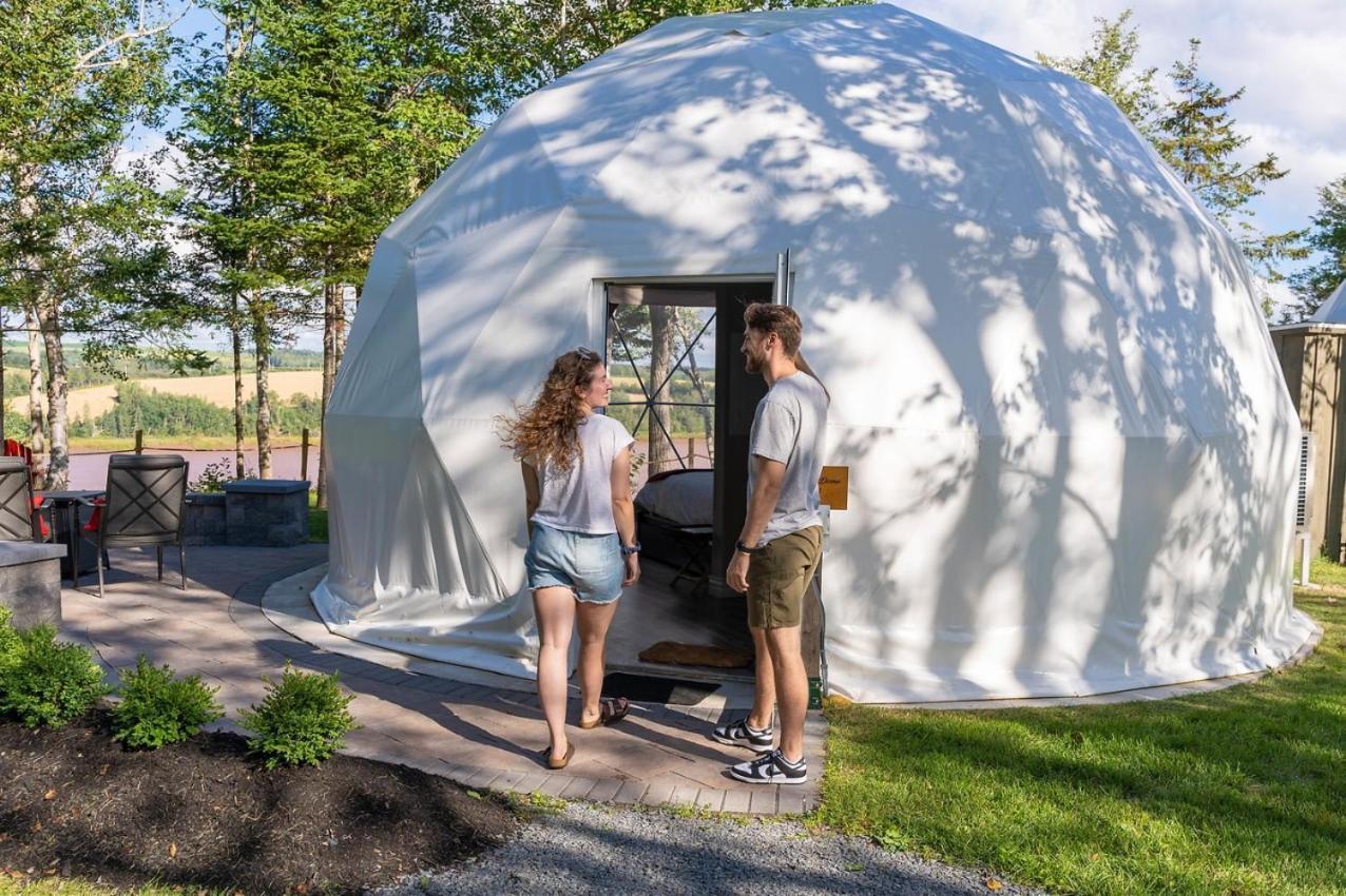 Gravity Luxury Domes South Maitland Exterior foto